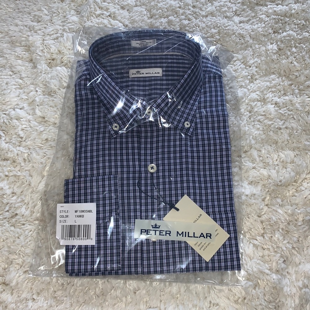 NWT Peter Millar Dress shirt